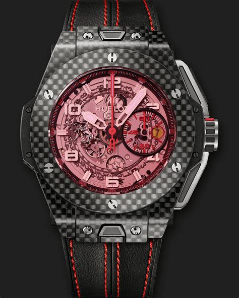 hublot big bang red magic carbon|hublot big bang gold price.